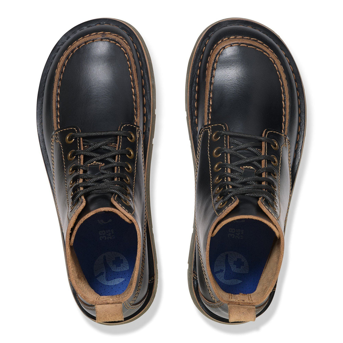 Birmingham Moc Oiled Leather Black