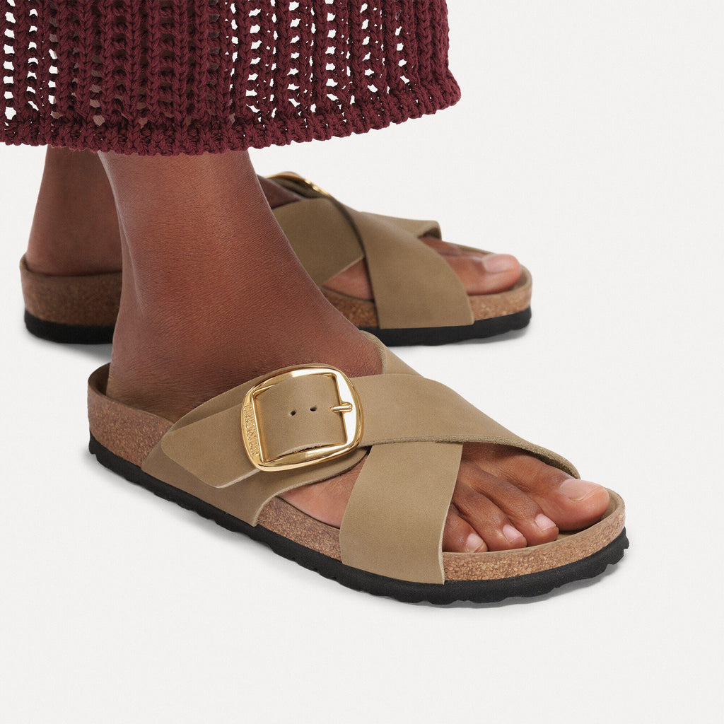 Siena Big Buckle Natural Leather Oiled