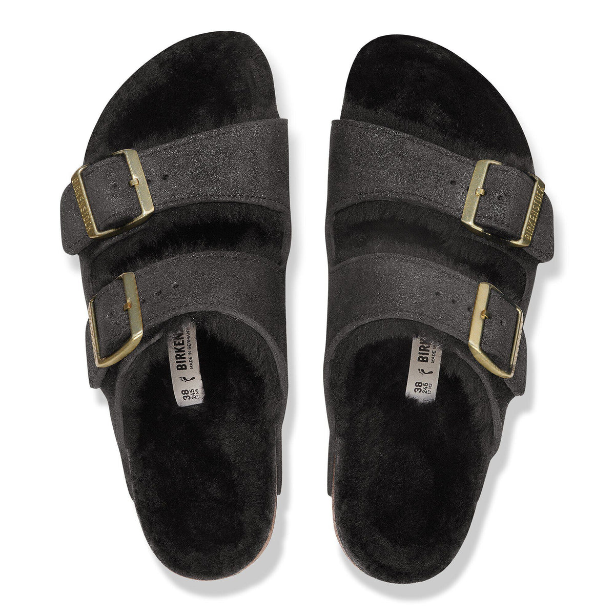 Arizona Shearling Suede Leather/Fur