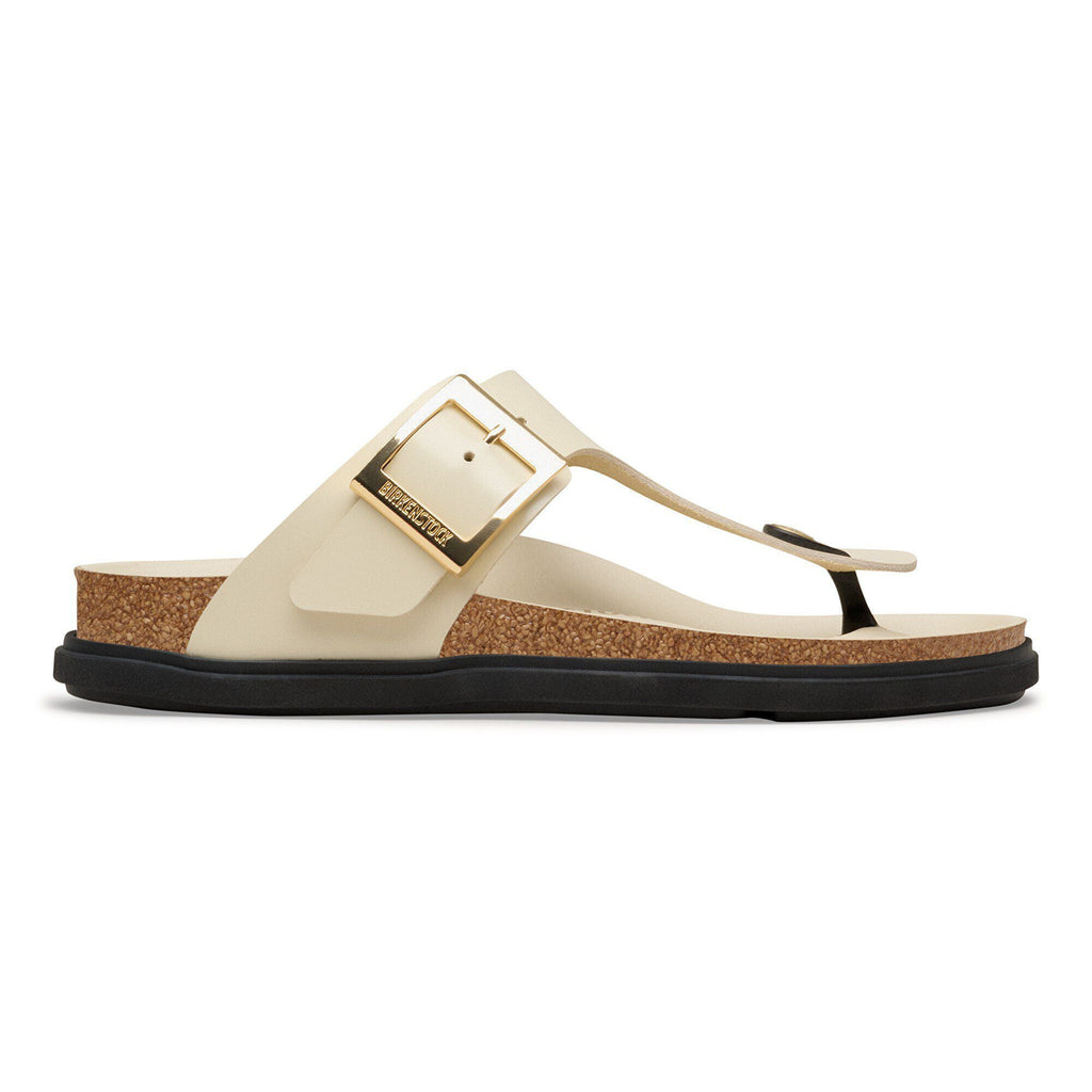 Gizeh Droplet Buckle Natural Leather Patent