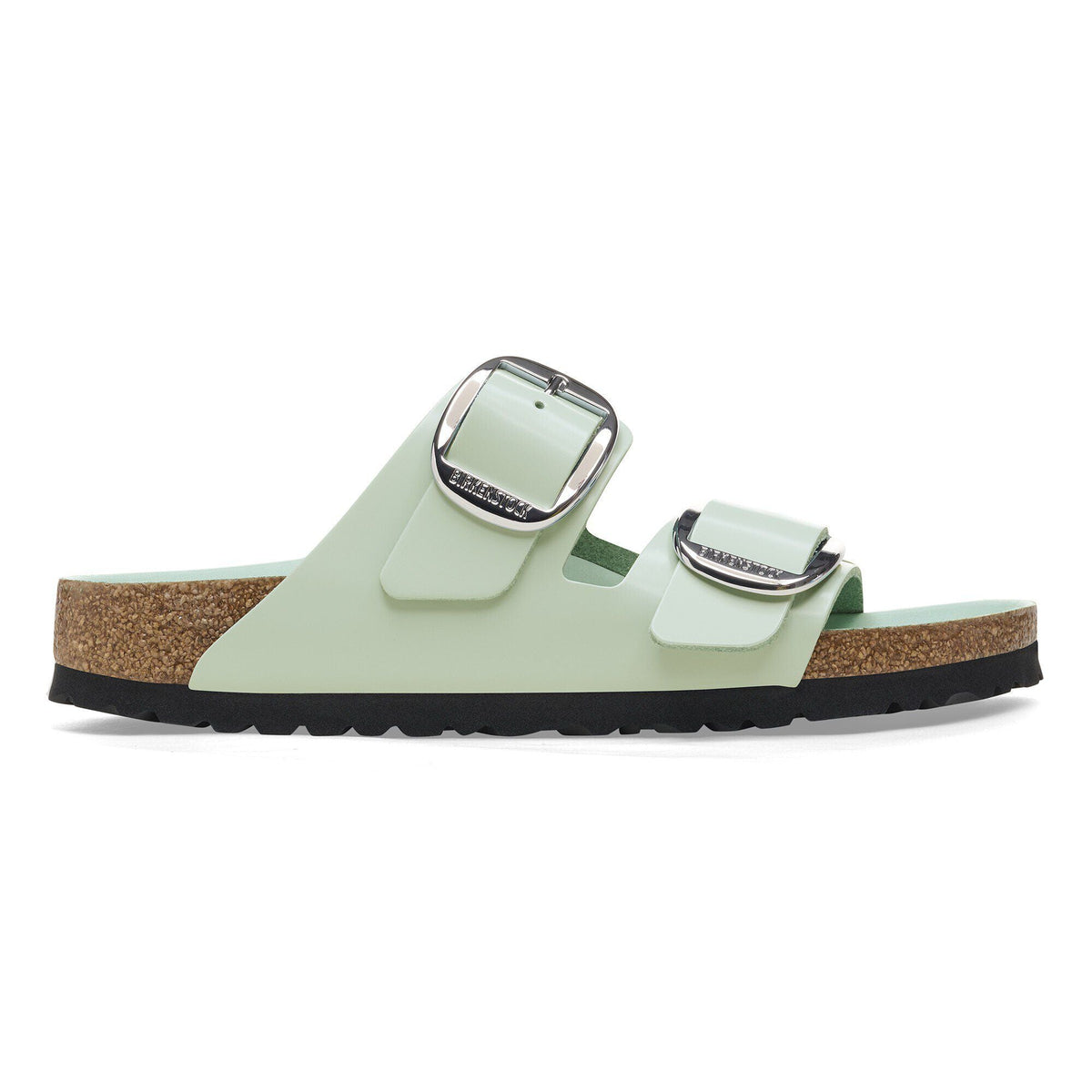 Arizona Big Buckle Natural Leather Patent