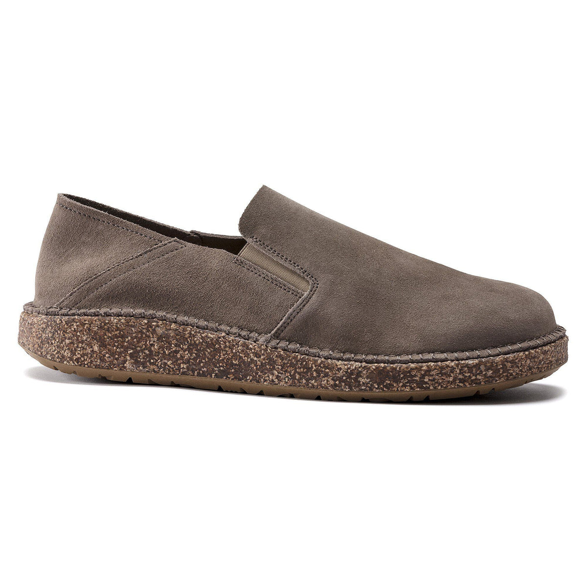 Callan Suede Leather Gray Taupe