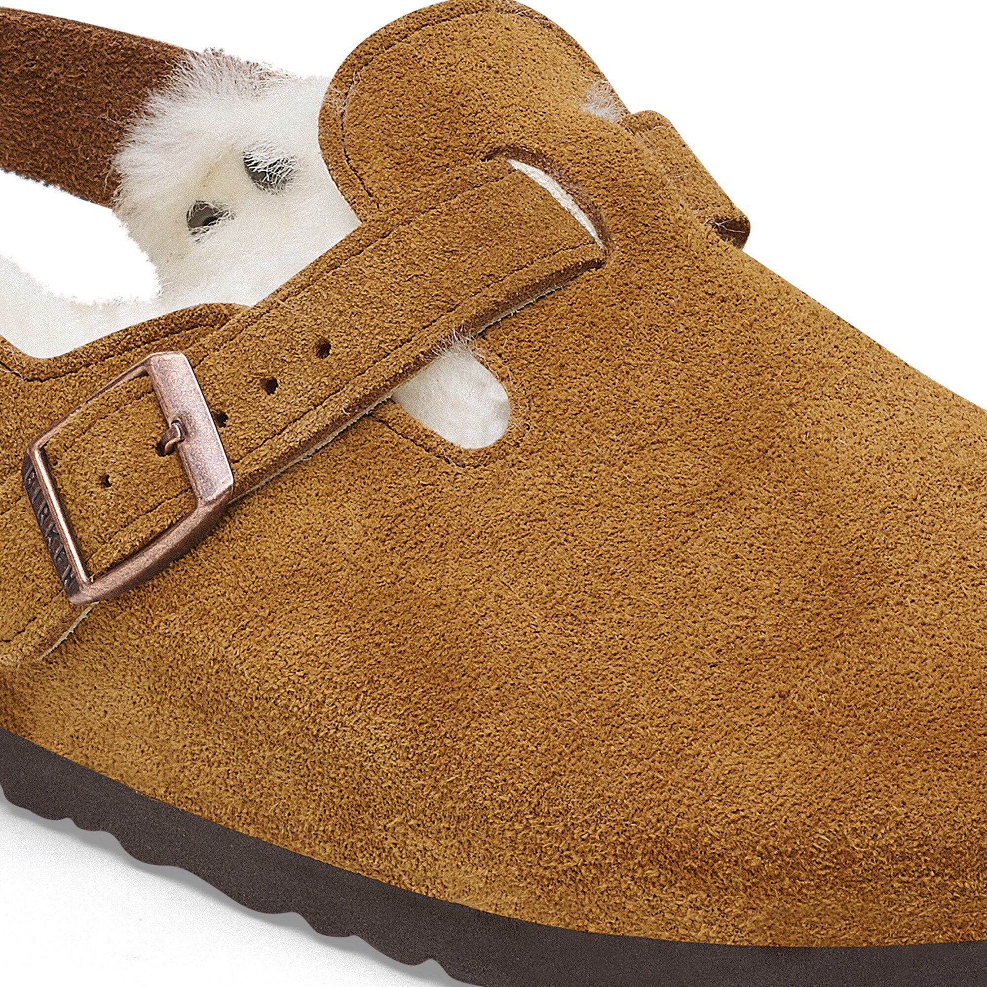 Tokio Shearling Suede Leather