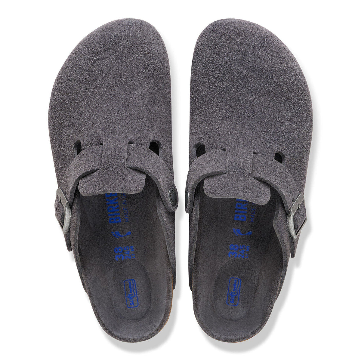 Boston Soft Footbed Suede Leather