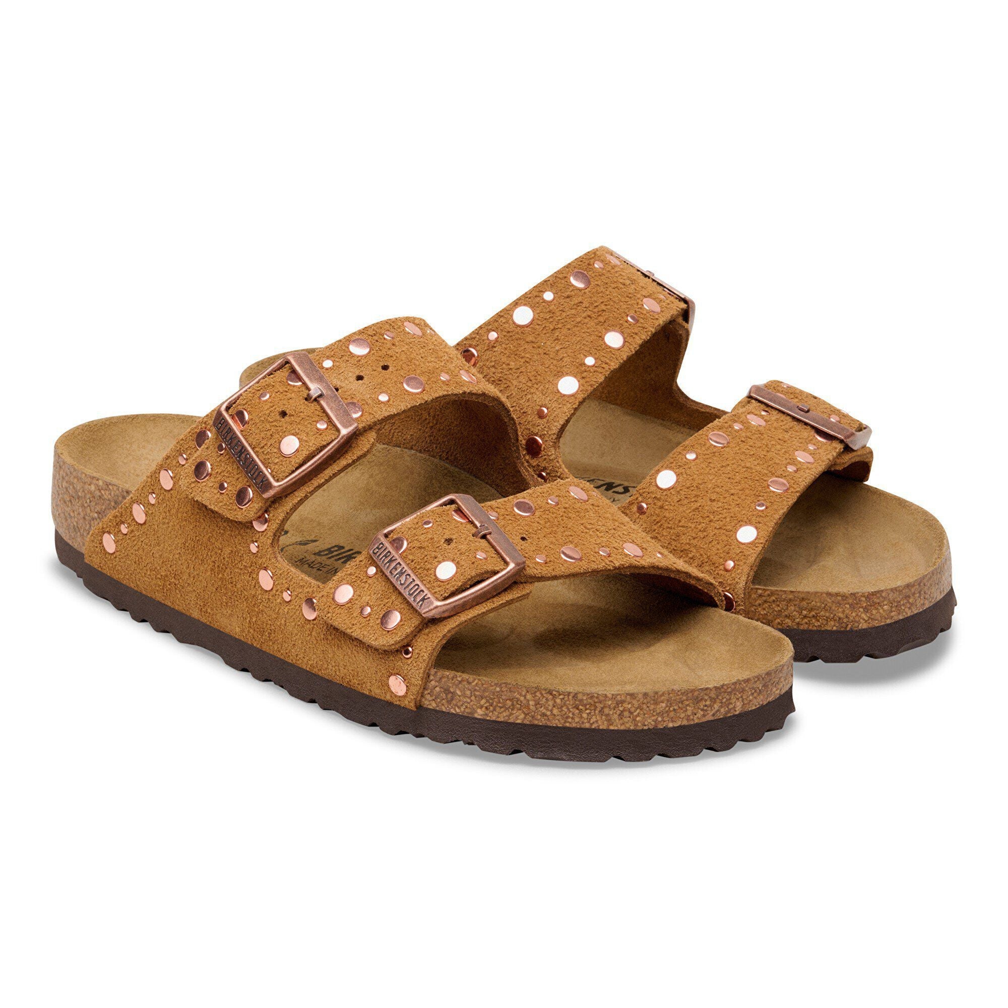 Arizona Rivet Suede Leather