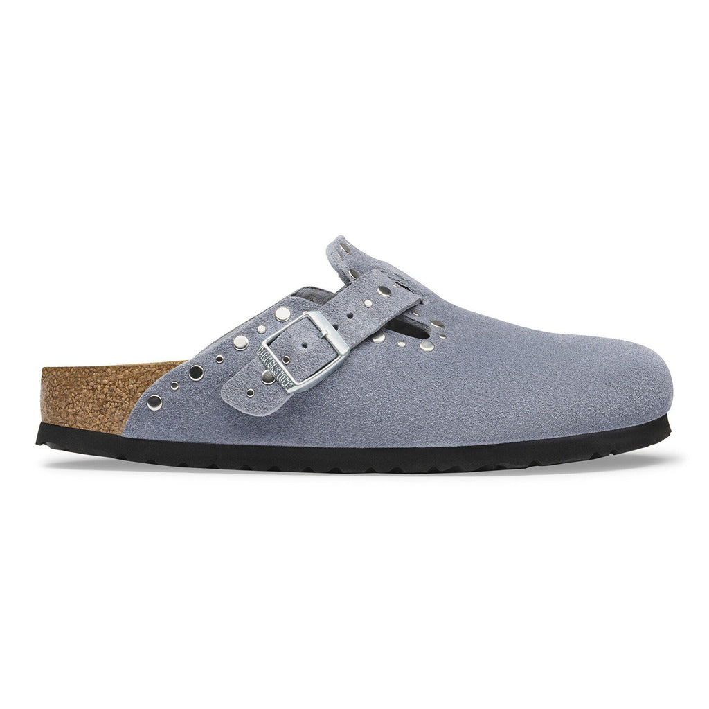 Boston Rivet Suede Leather