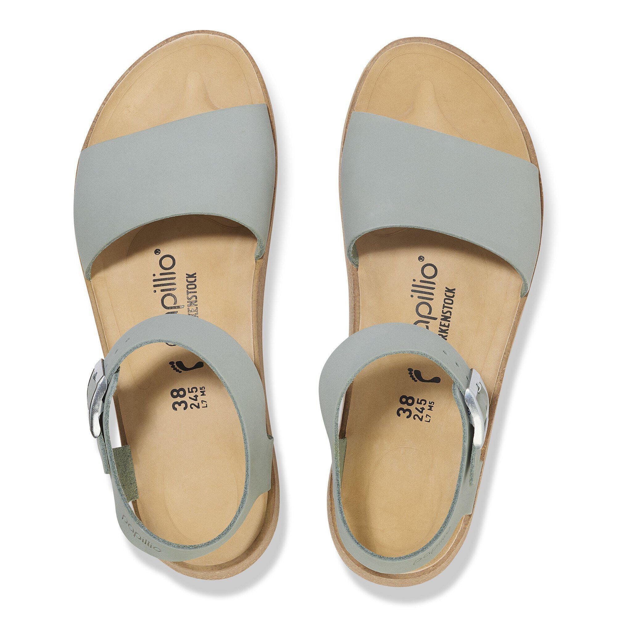 Glenda Nubuck Leather Pure Sage