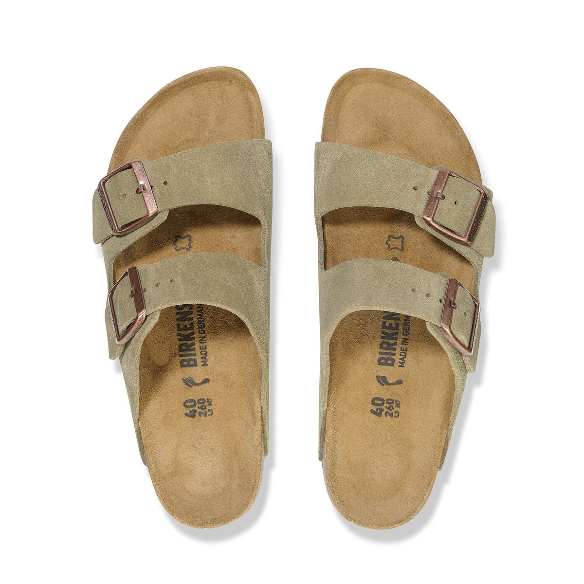 Arizona Suede Leather Taupe