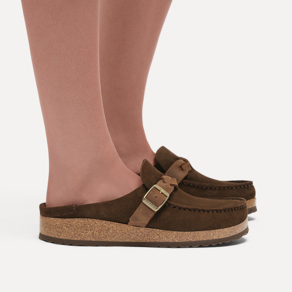 Buckley  Braided Suede Leather