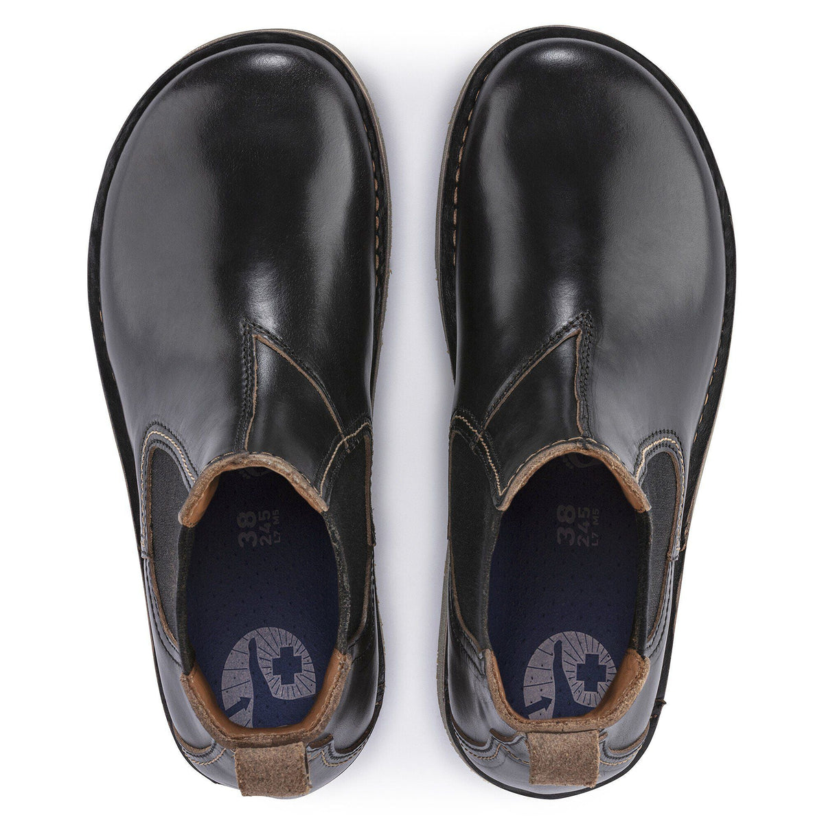 Birmingham Slip On Men Natural Leather Oiled