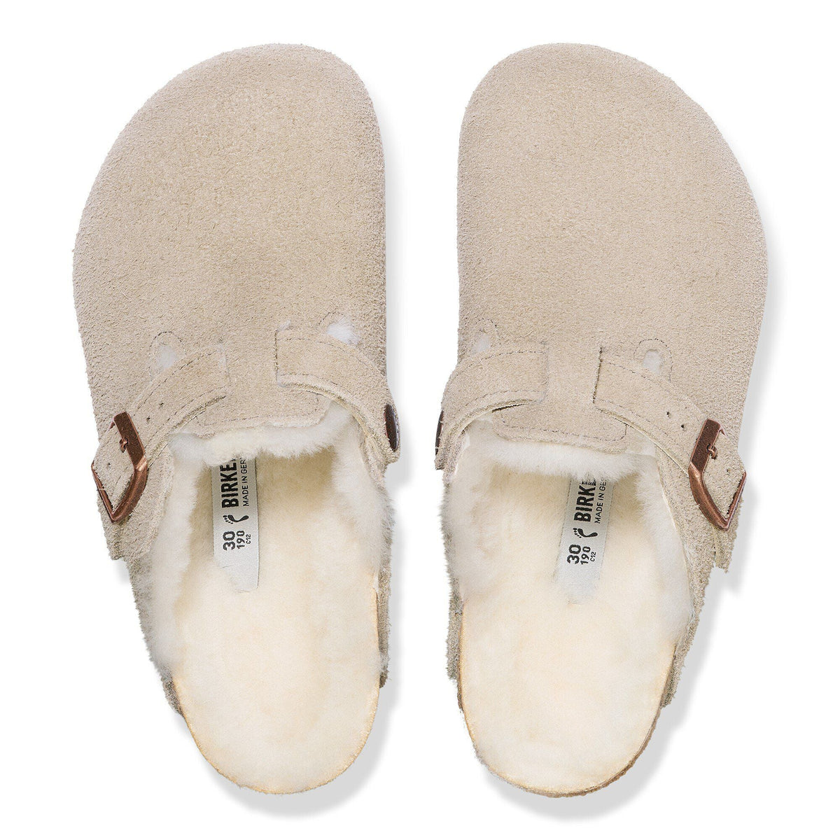 Boston Shearling Kids Suede Leather/Fur
