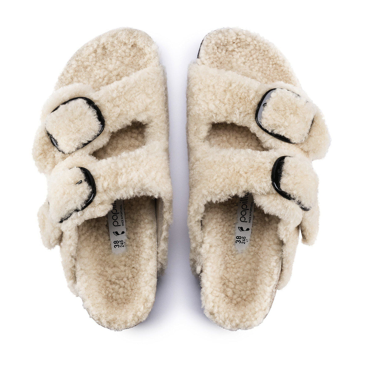 Arizona Big Buckle Shearling Fur