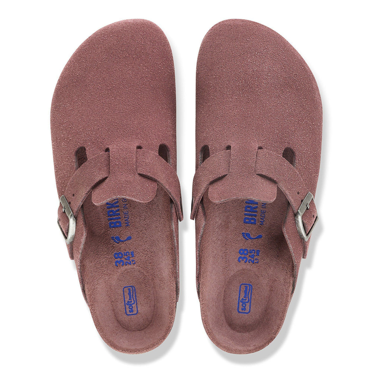 Boston Soft Footbed Suede Leather