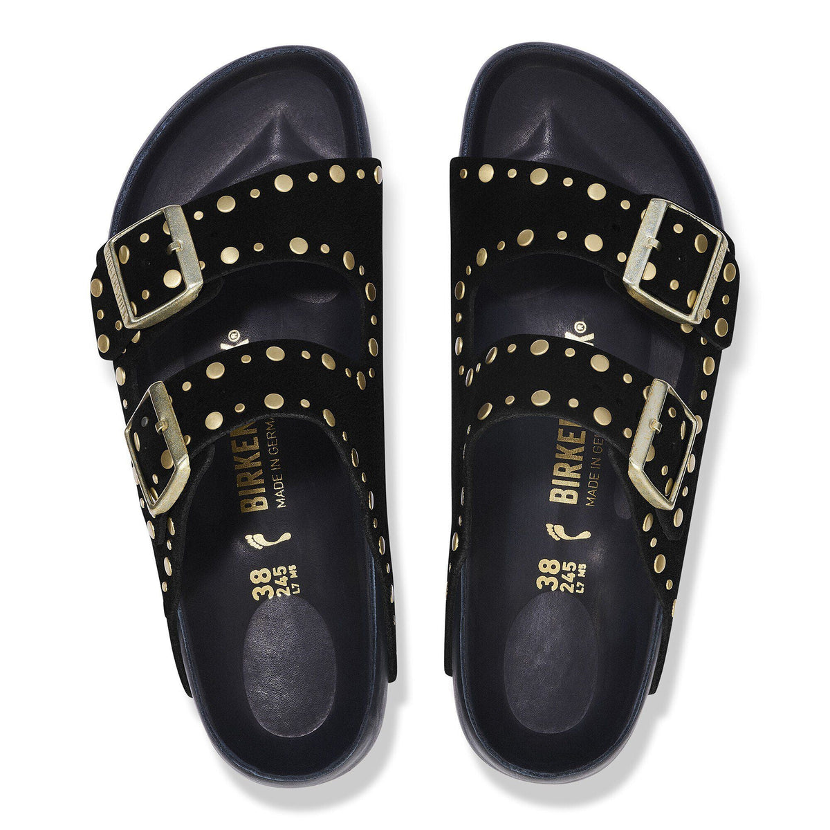 Arizona Rivet Suede Leather