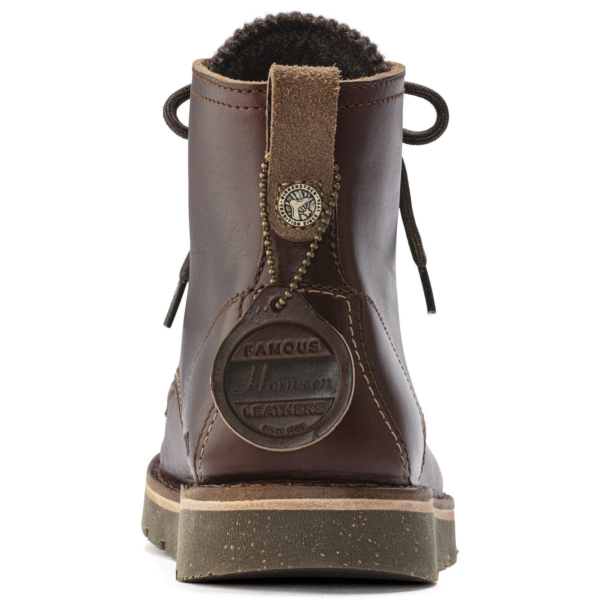 Birmingham Lace Women Natural Leather Oiled