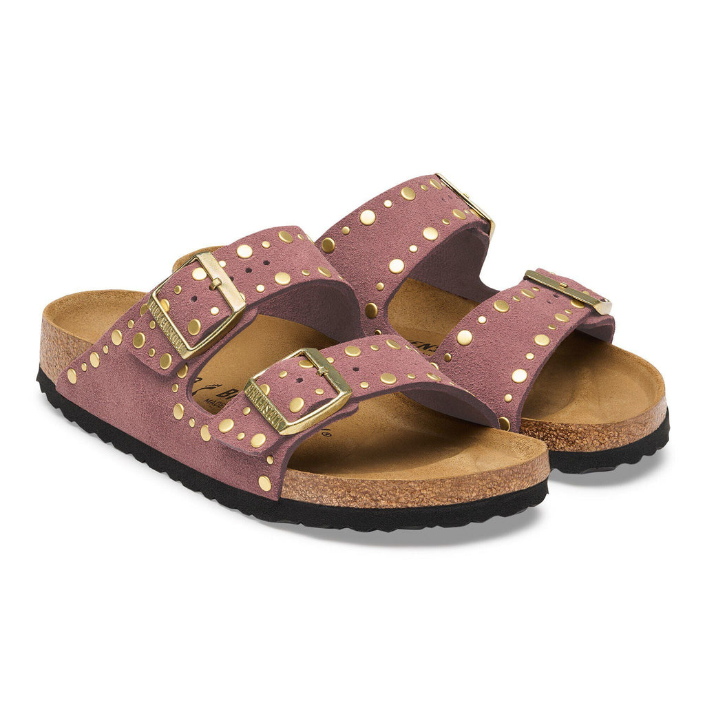 Arizona Rivet Suede Leather