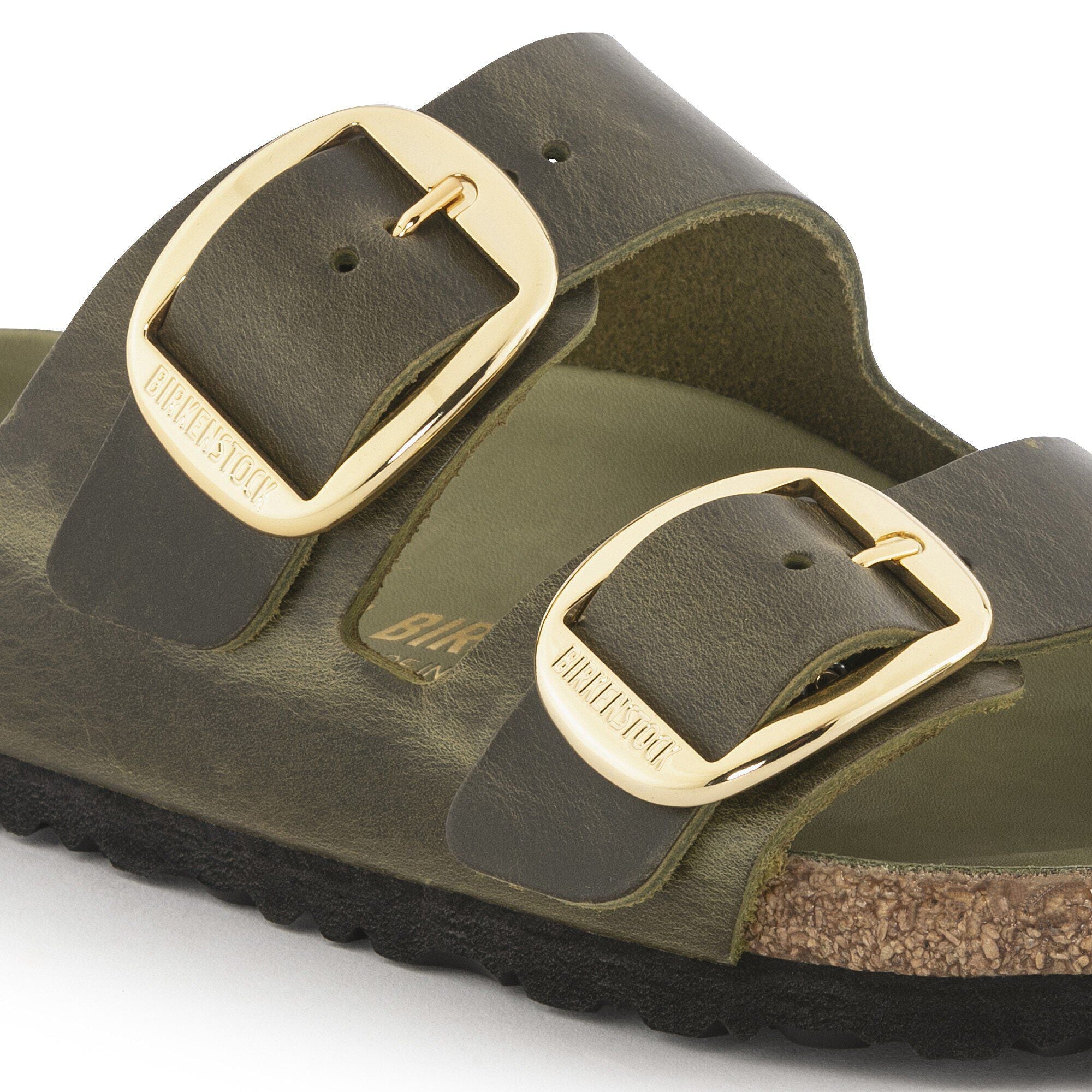 Arizona Big Buckle Natural Leather Oiled