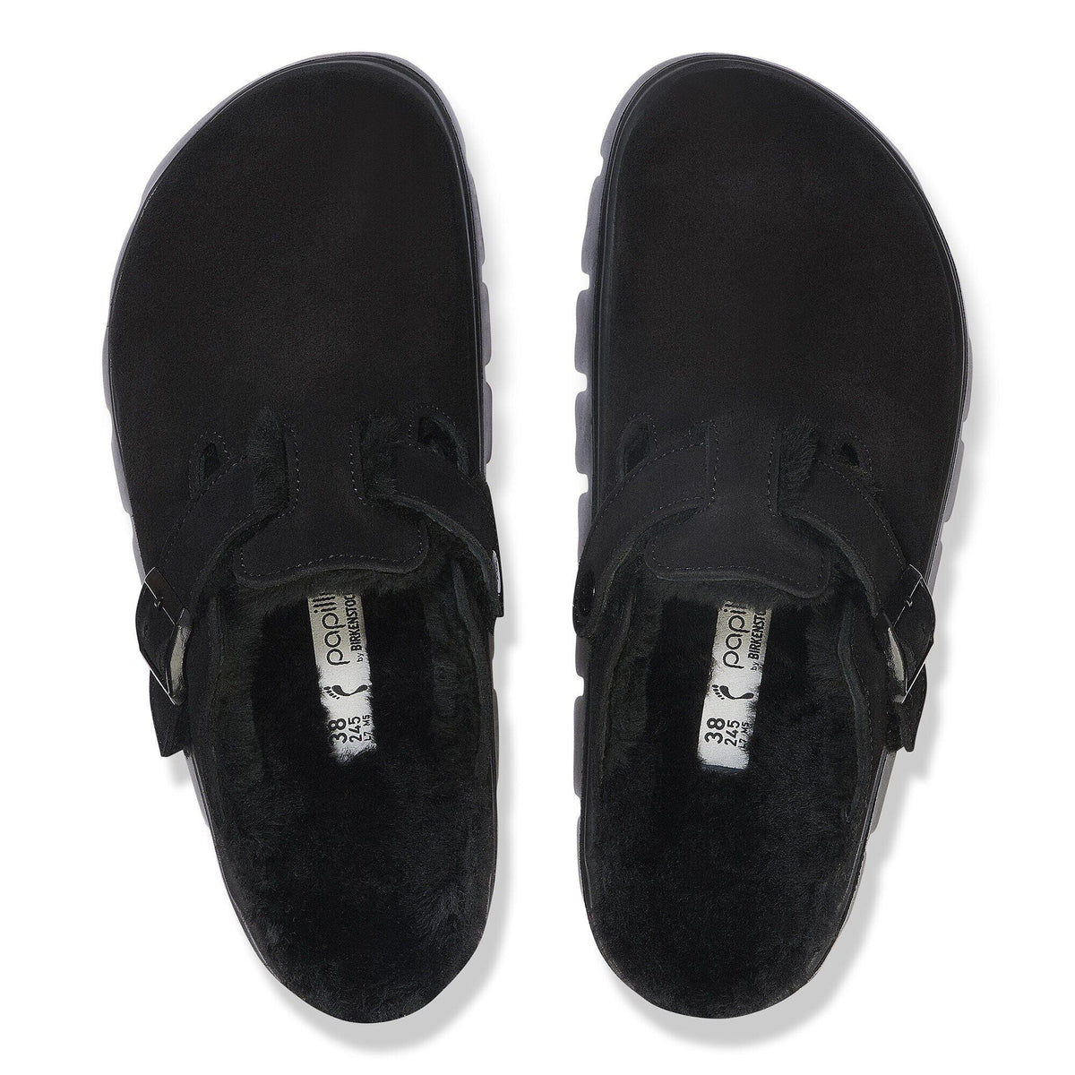 Boston PAP Chunky Shearling Suede Leather