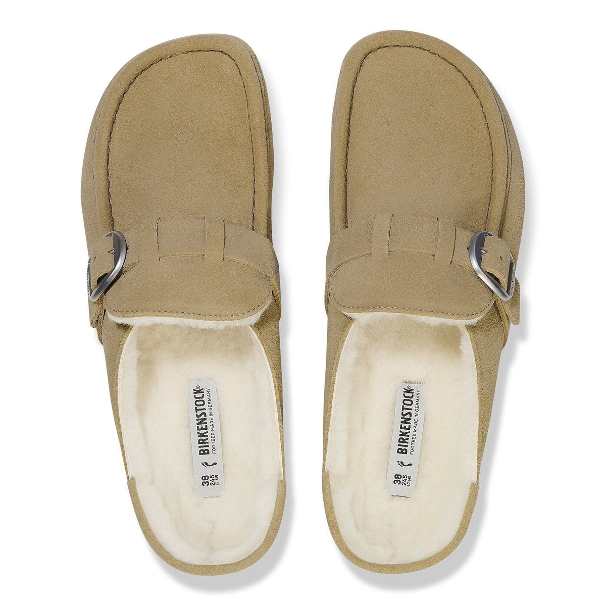 Buckley Shearling Suede Leather