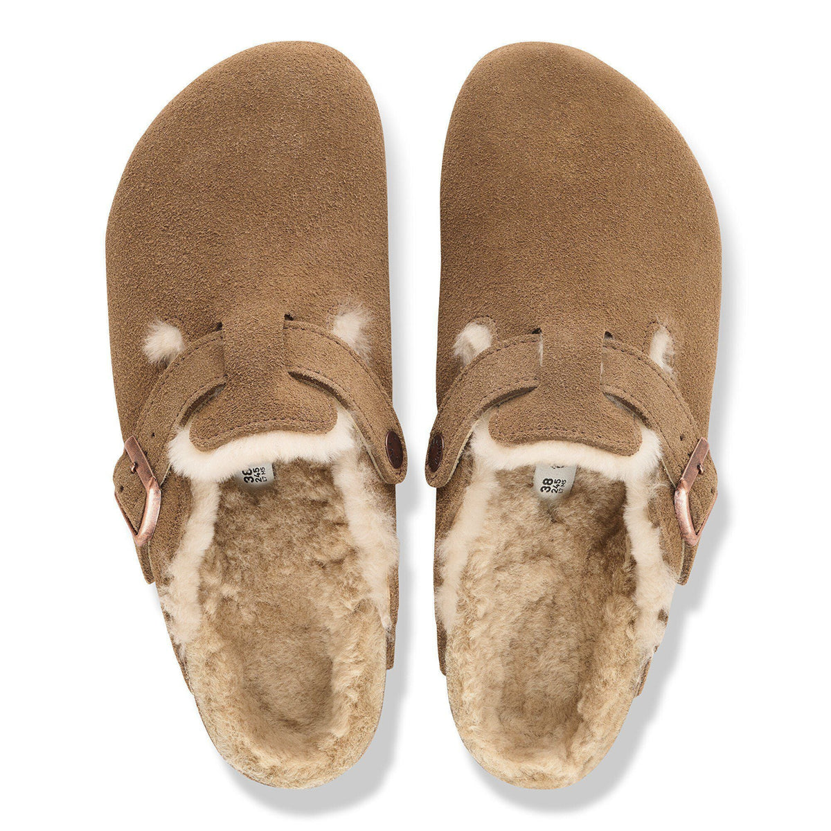 Boston Shearling Suede Leather