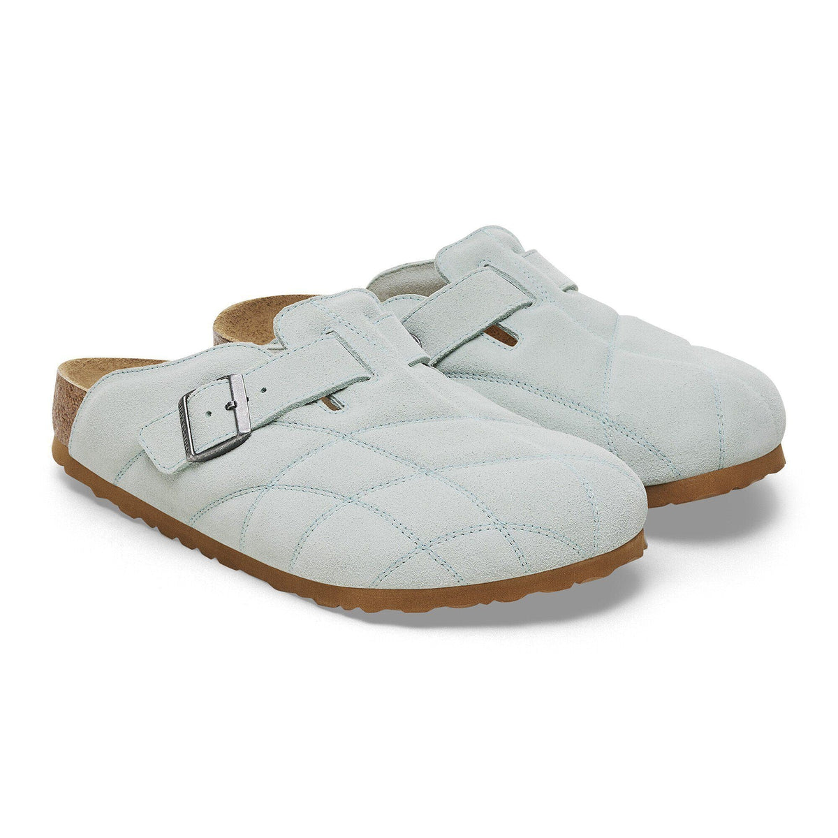 Boston Quilted Suede Leather