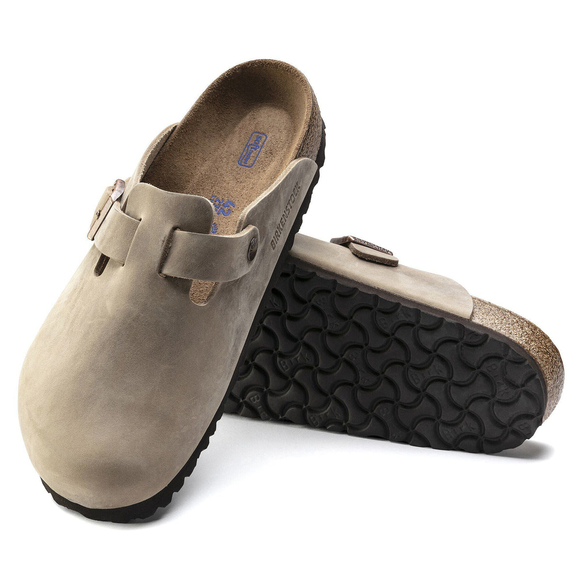 Boston Soft Footbed Natural Leather Oiled