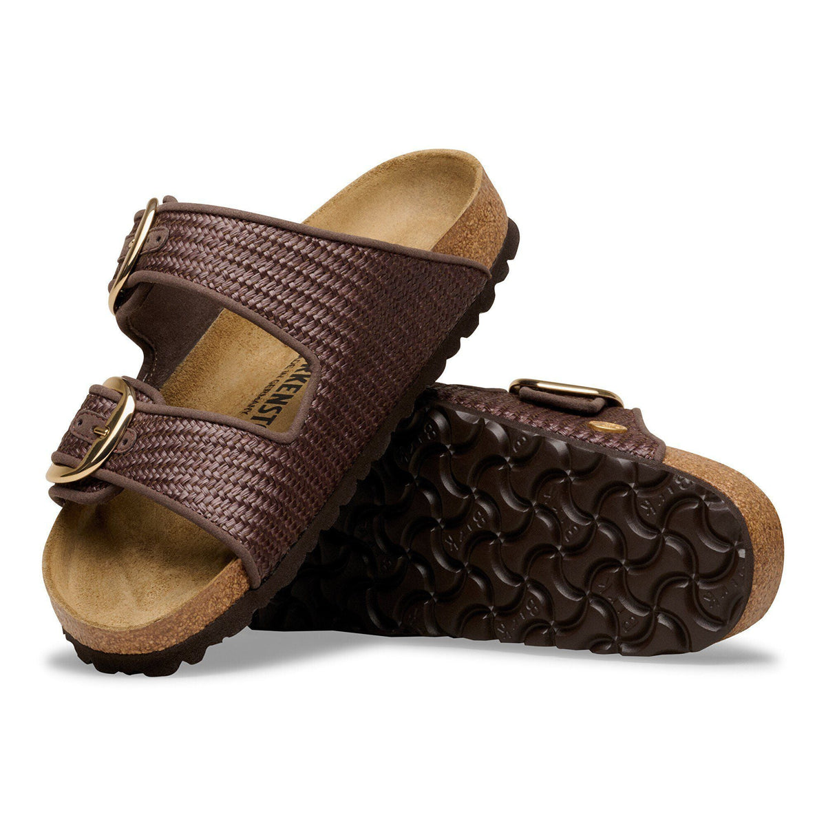 Arizona Big Buckle Raffia Textile