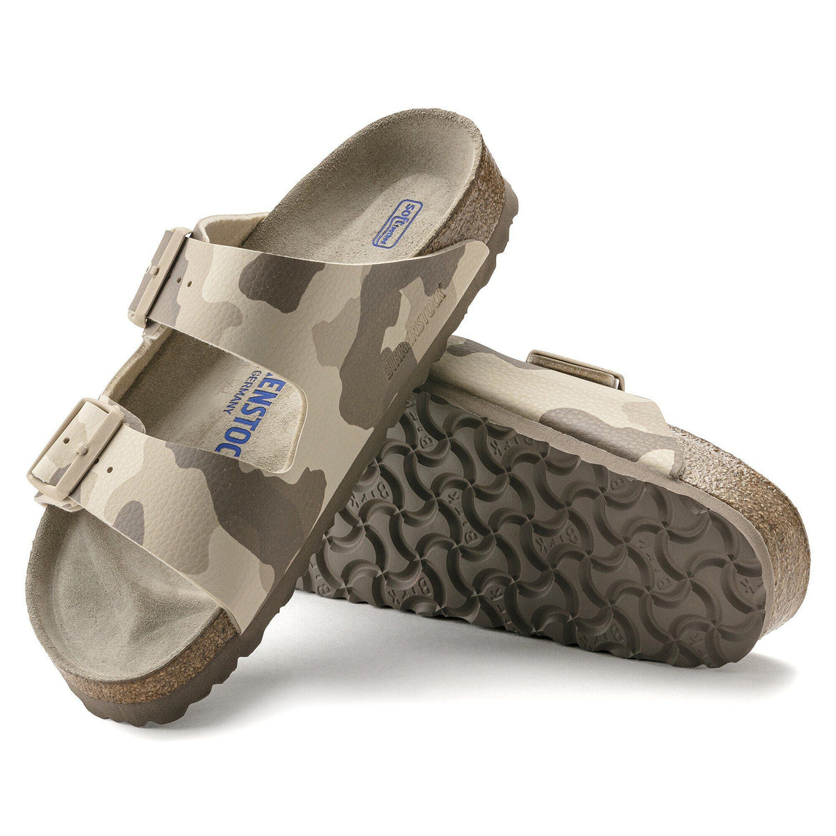 Arizona Soft Footbed Birko-Flor Desert Soil Gray/Taupe