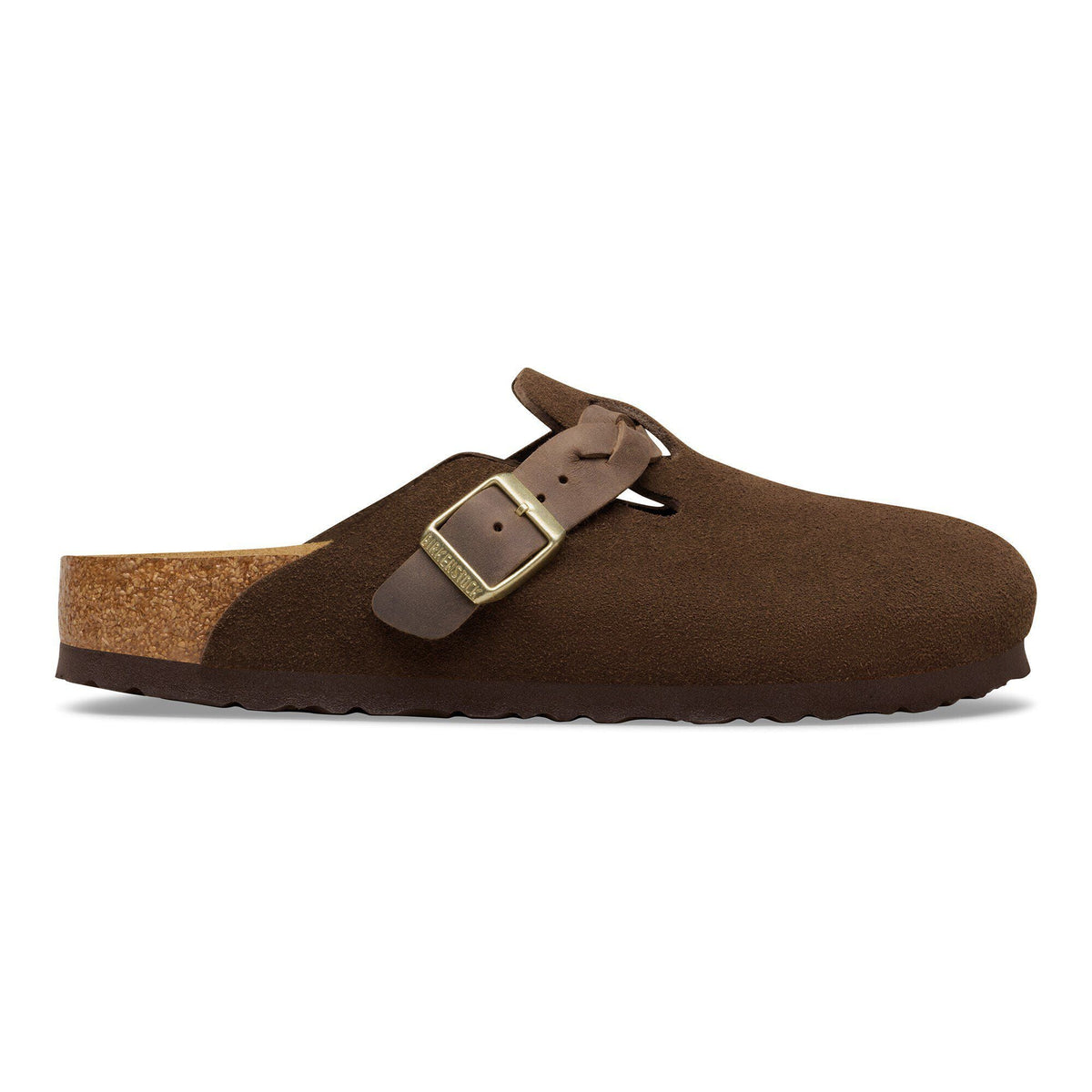 Boston Braided Suede Leather