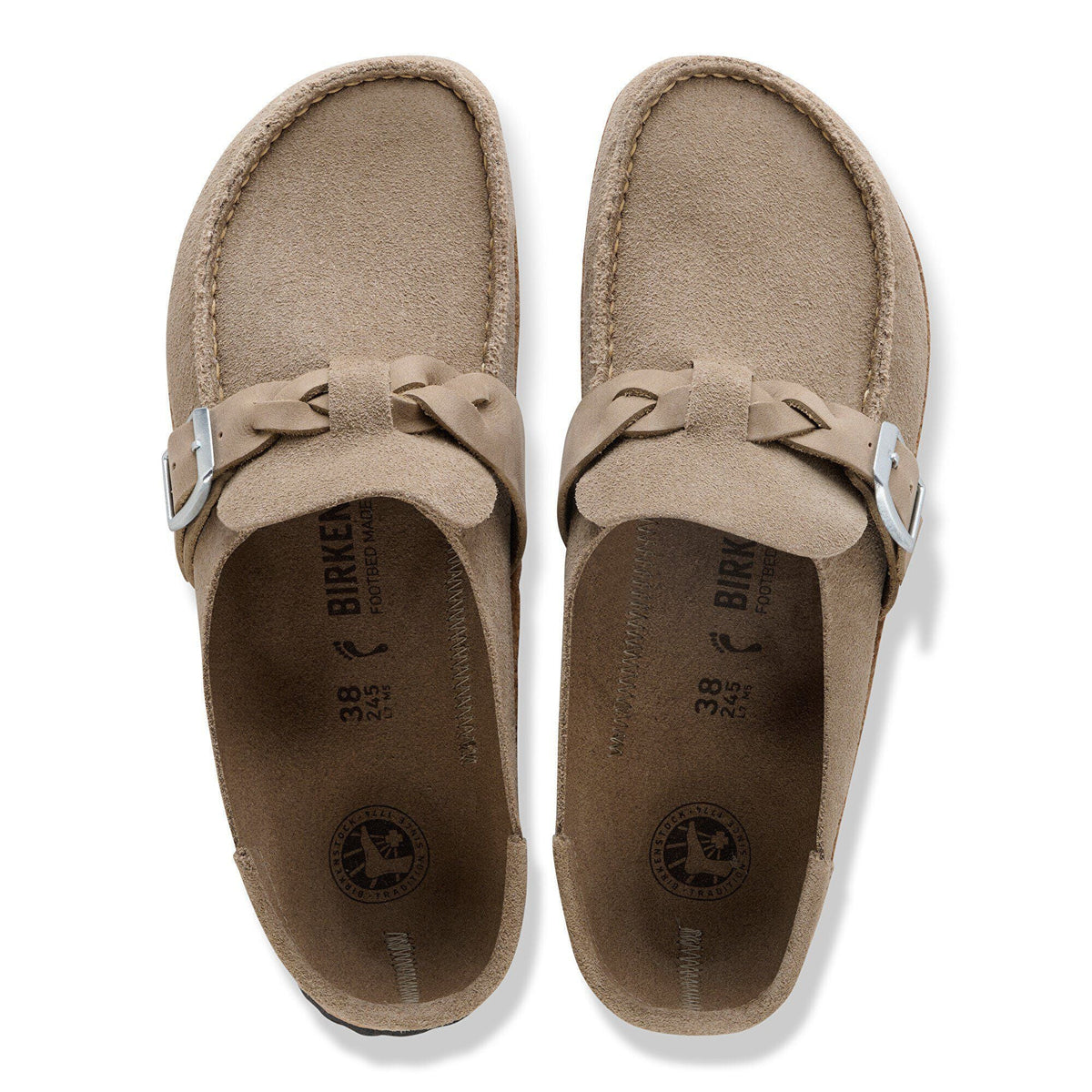 Buckley  Braided Suede Leather
