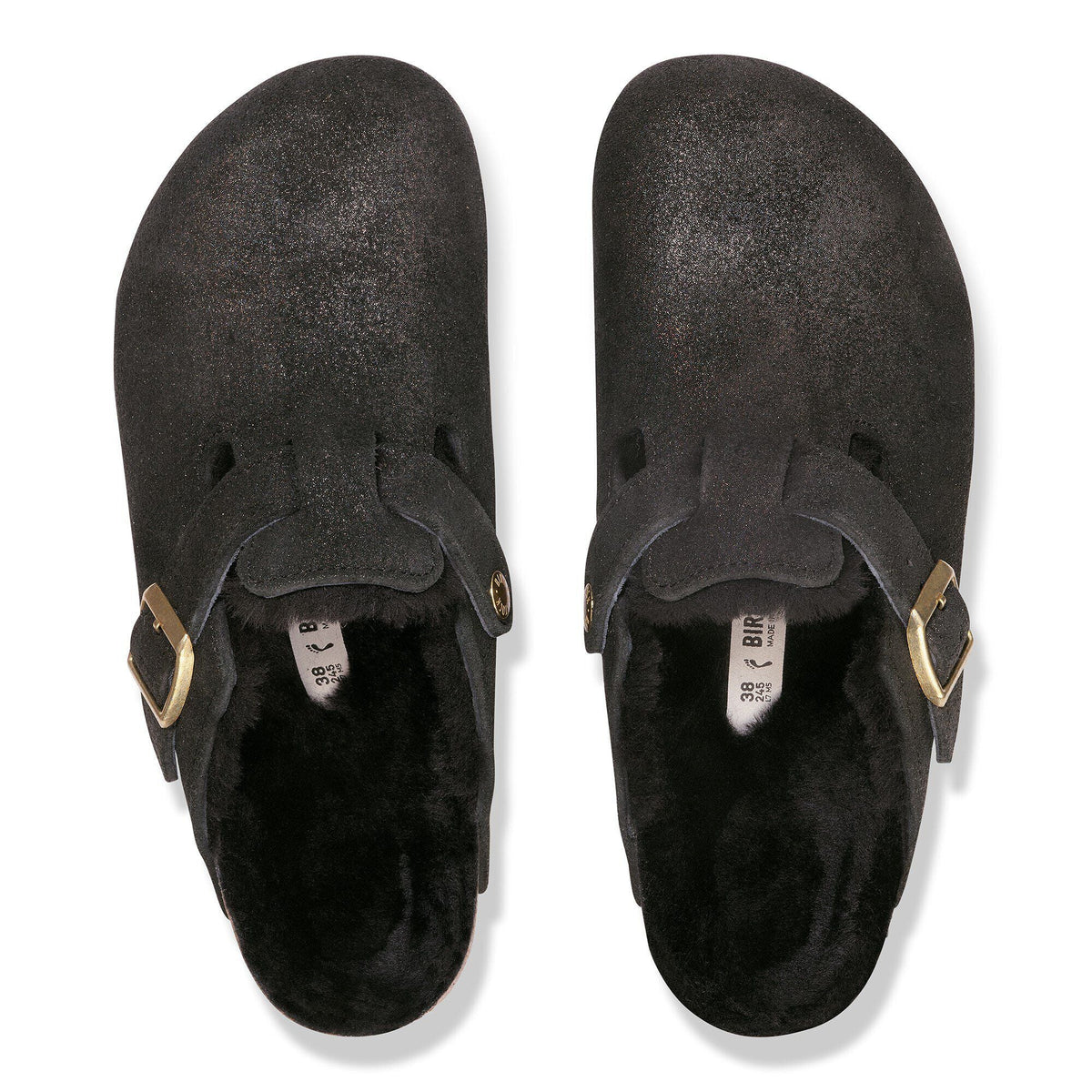 Boston Shearling Suede Leather/Fur