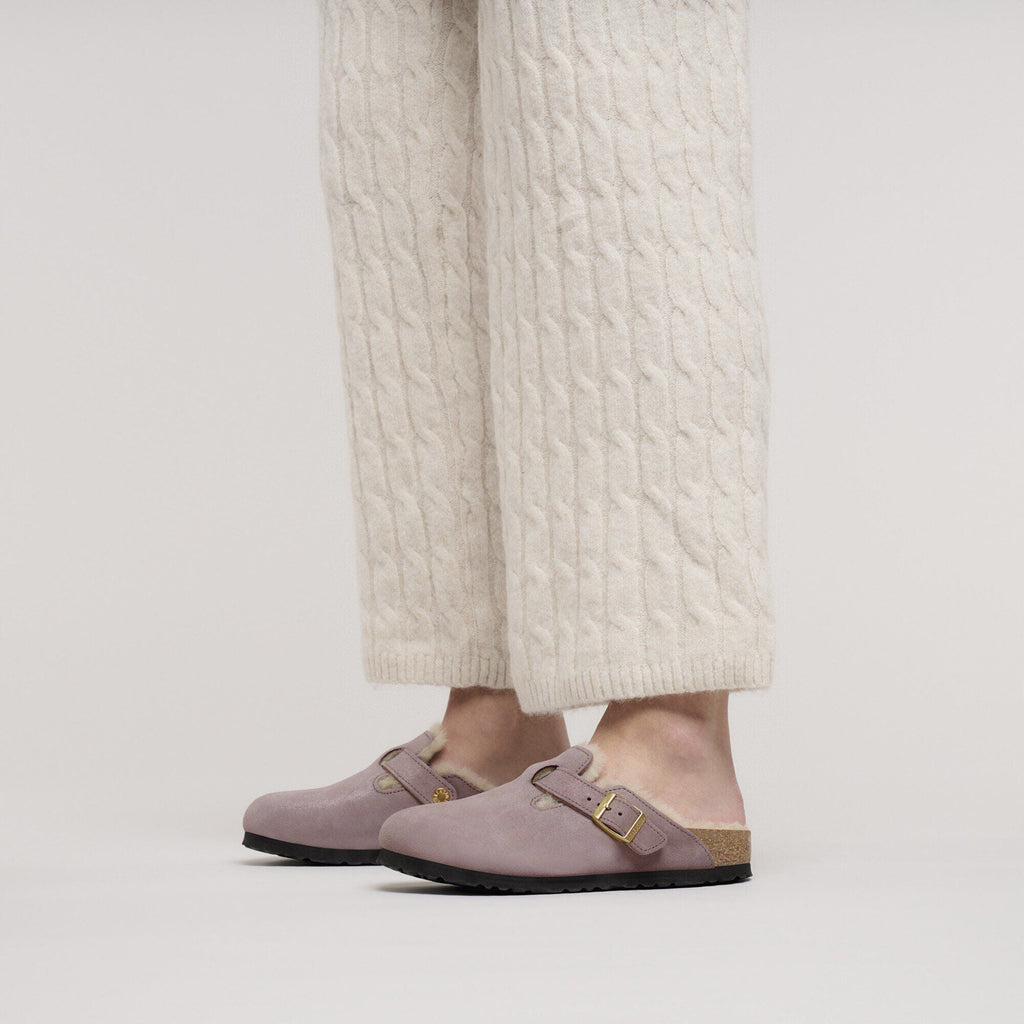 Boston Shearling Suede Leather/Fur