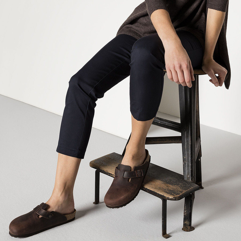 Boston Soft Footbed Natural Leather Oiled