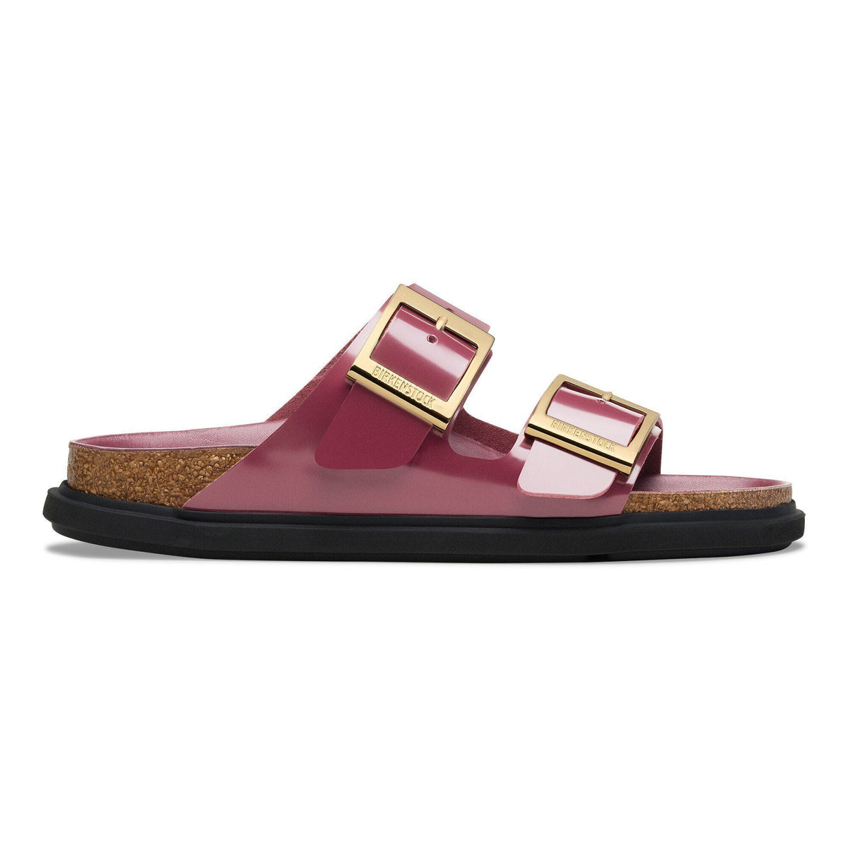 Arizona Droplet Buckle Natural Leather Patent
