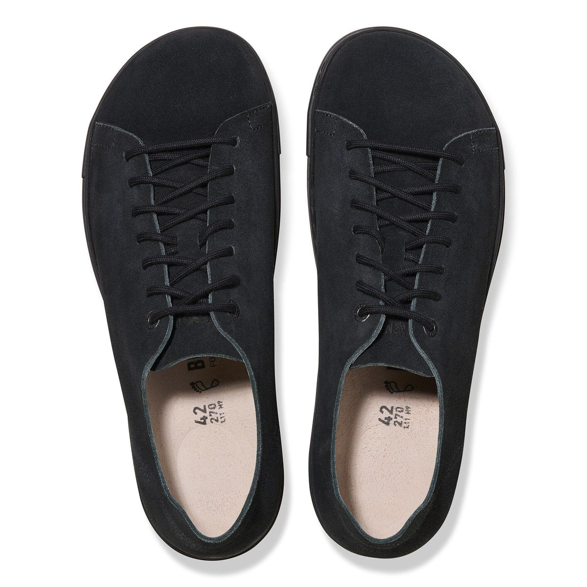 Bend Low Decon Nubuck Leather Triple Black