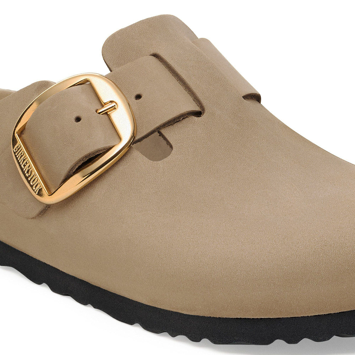 Boston Big Buckle Natural Leather Oiled
