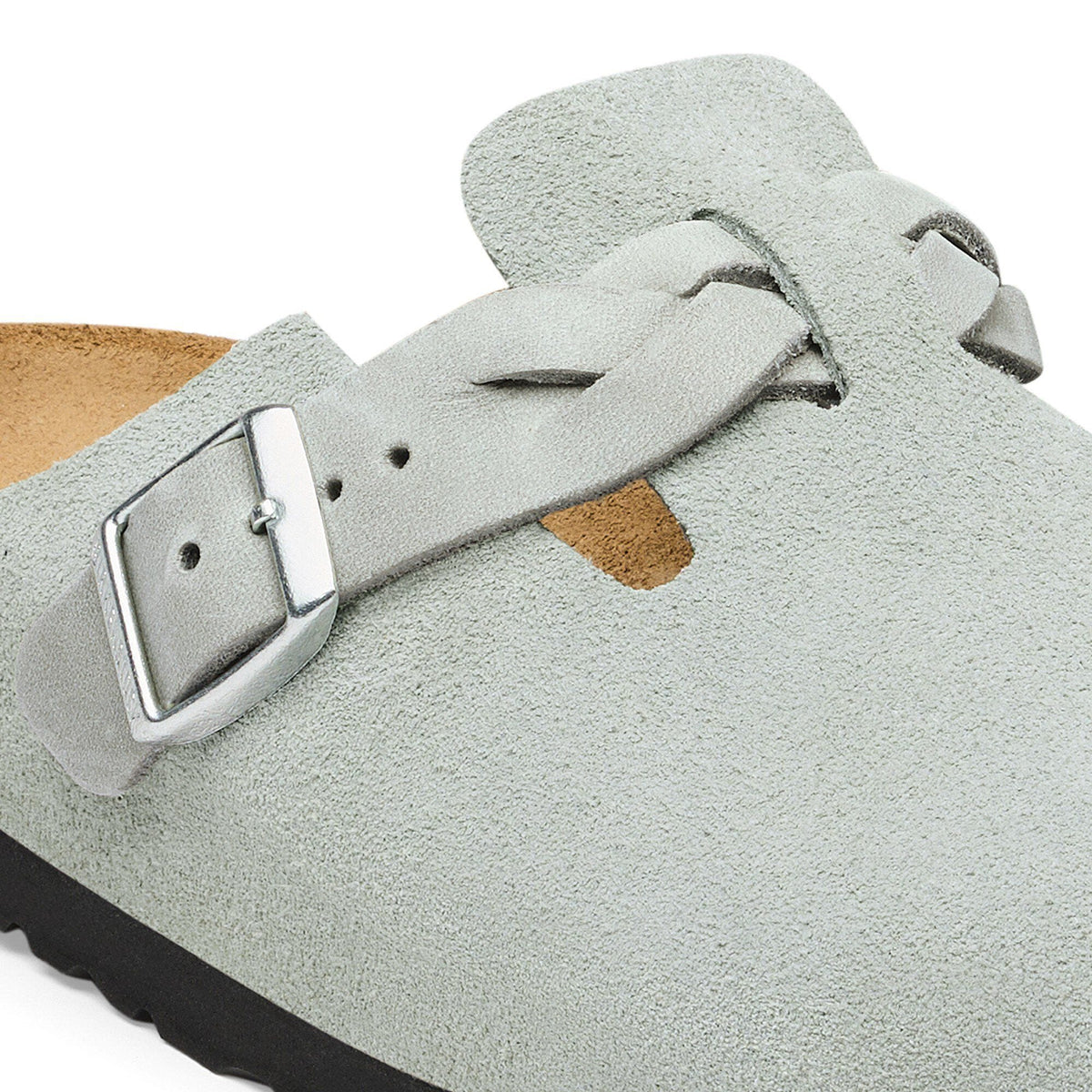 Boston Braided Suede Leather