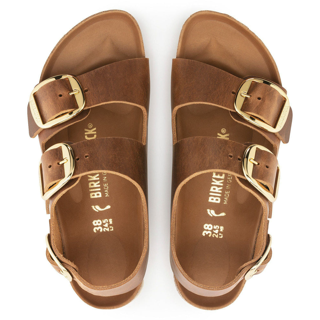 Milano Big Buckle Natural Leather Oiled