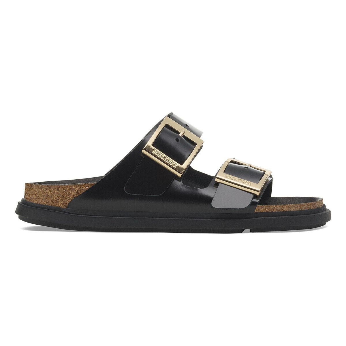 Arizona Droplet Buckle Natural Leather Patent