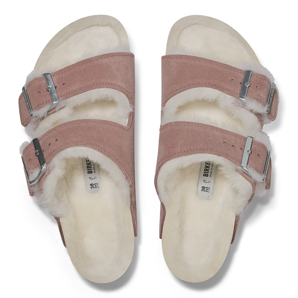 Arizona Shearling Suede Leather