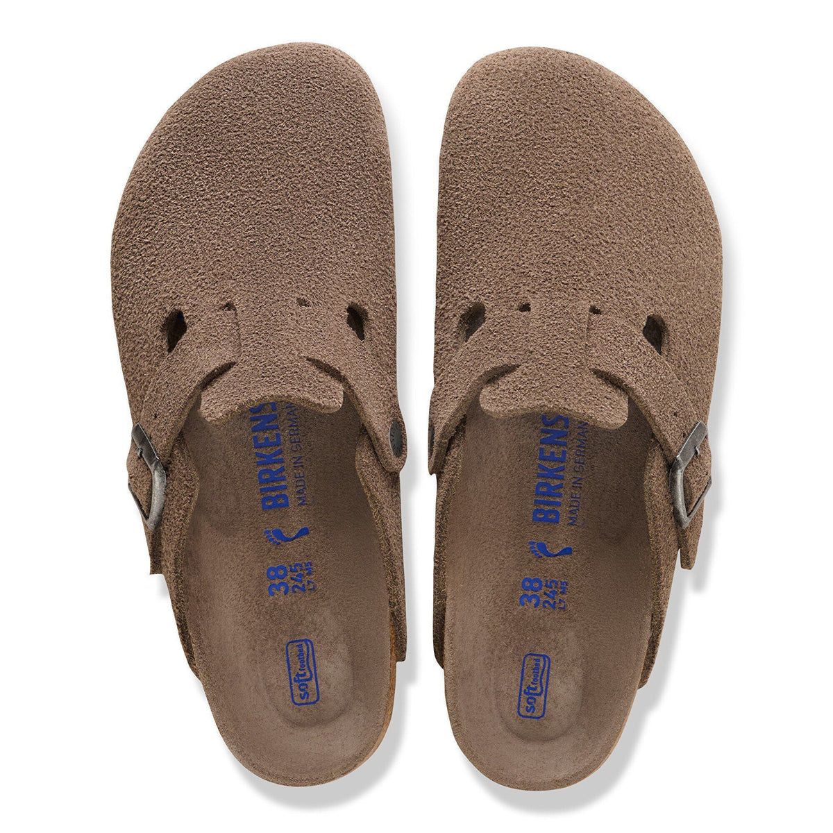 Boston Soft Footbed Suede Leather