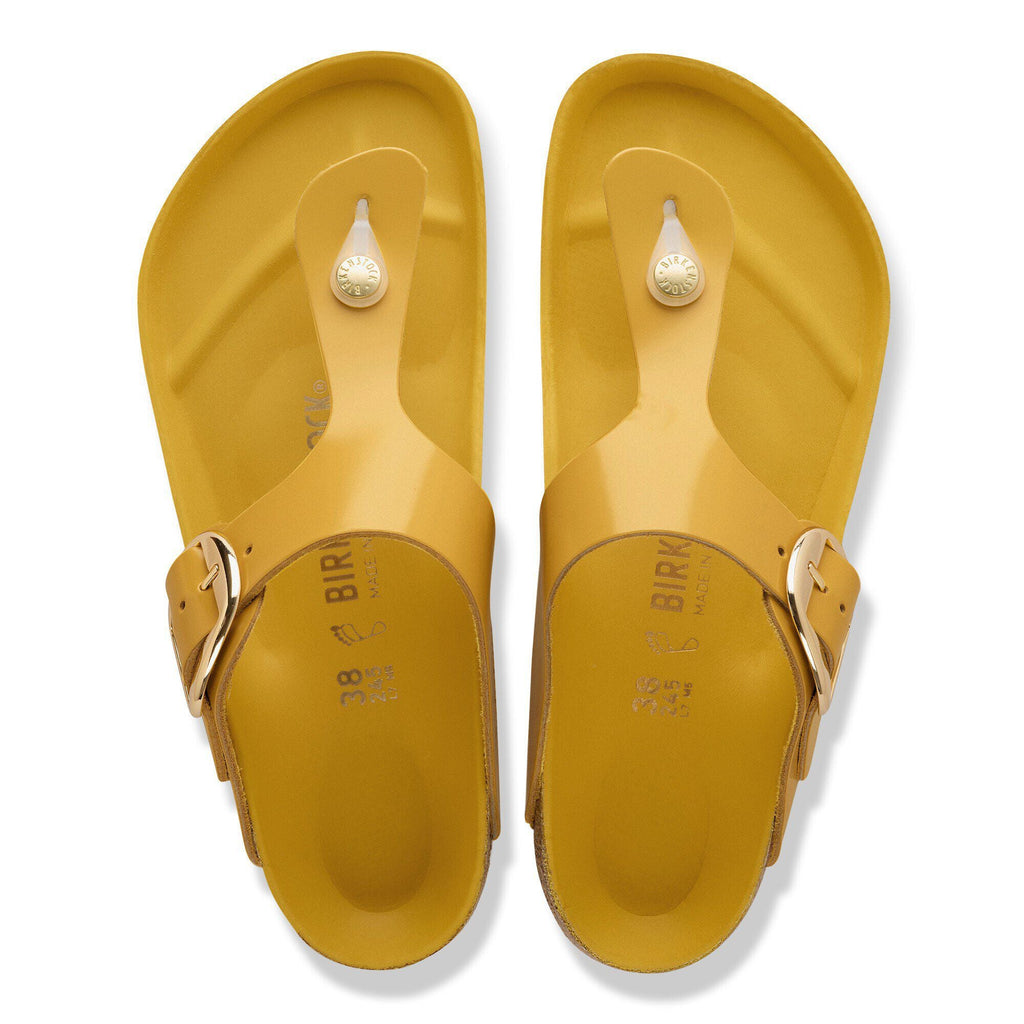 Gizeh Big Buckle Natural Leather Patent