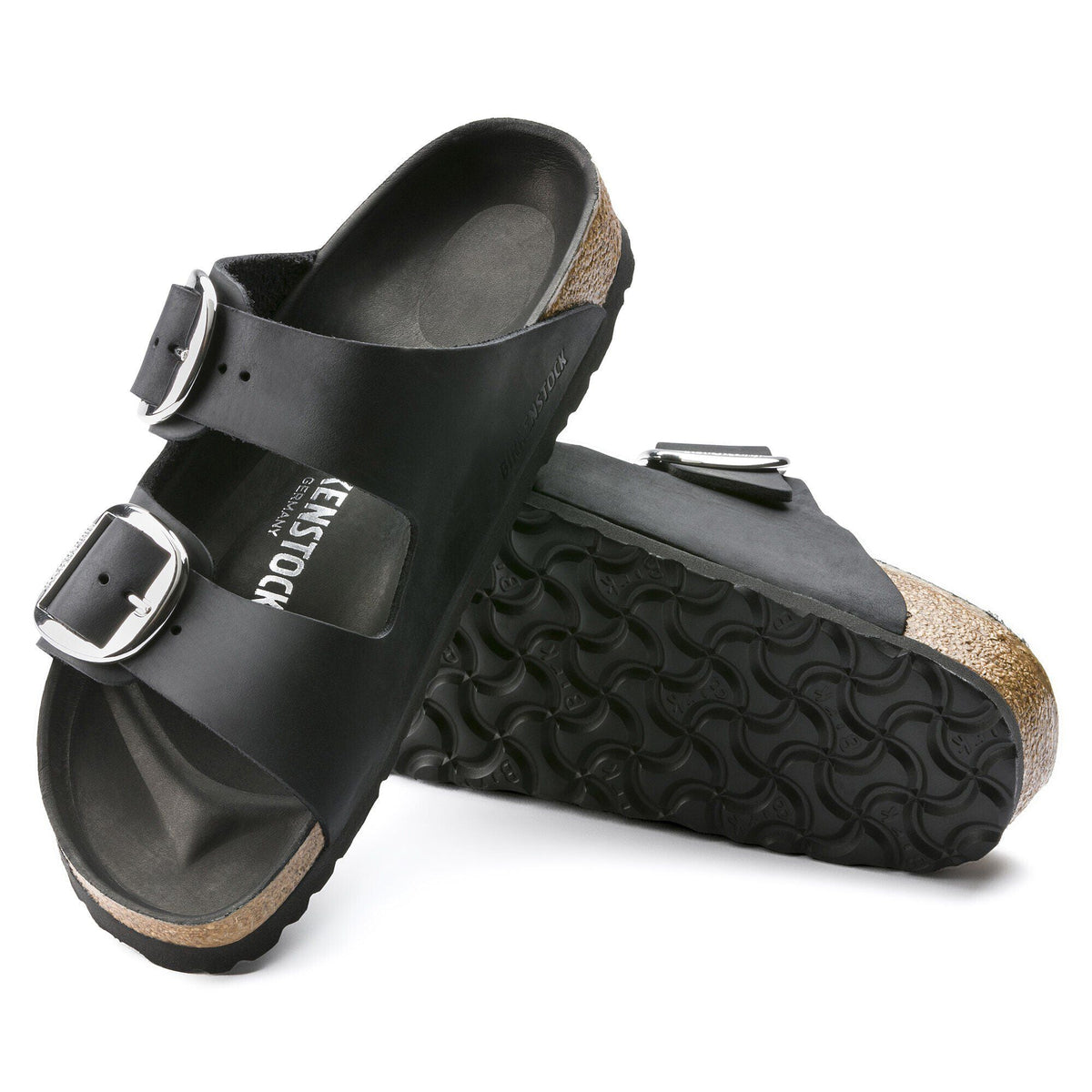 Arizona Big Buckle Natural Leather Oiled