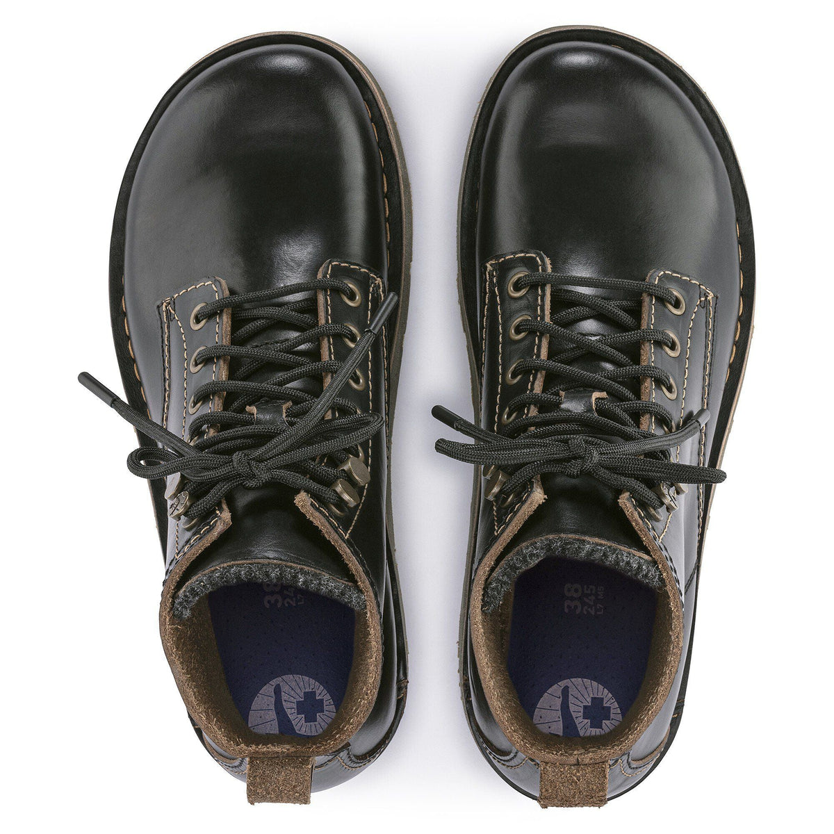 Birmingham Lace Men Natural Leather Oiled