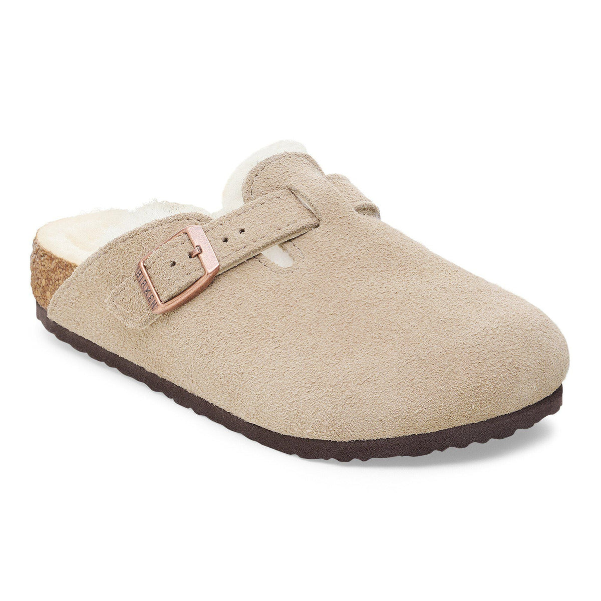 Boston Shearling Kids Suede Leather/Fur