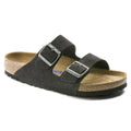 Arizona Soft Footbed Suede Leather Velvet Gray